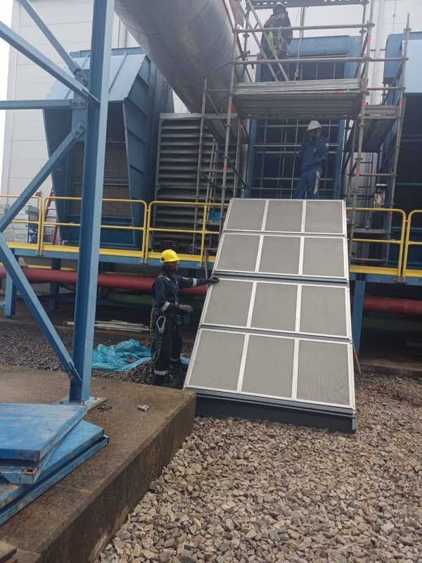 Centrale Kribi - Charger Air Filter 2
